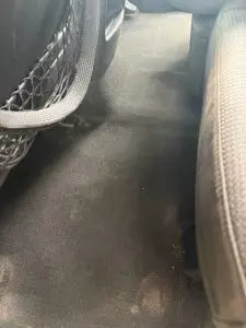 Rat infested car plus sand After