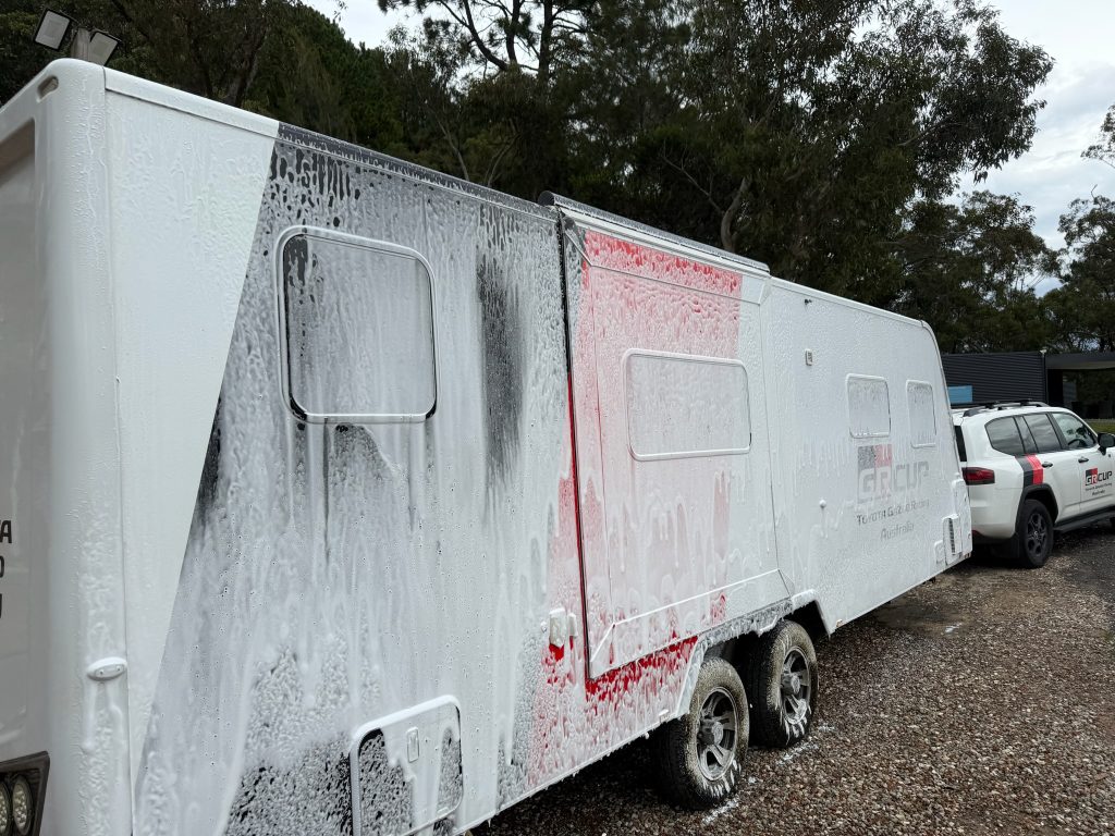 Photo of a Snow foamed caravan in Belrose